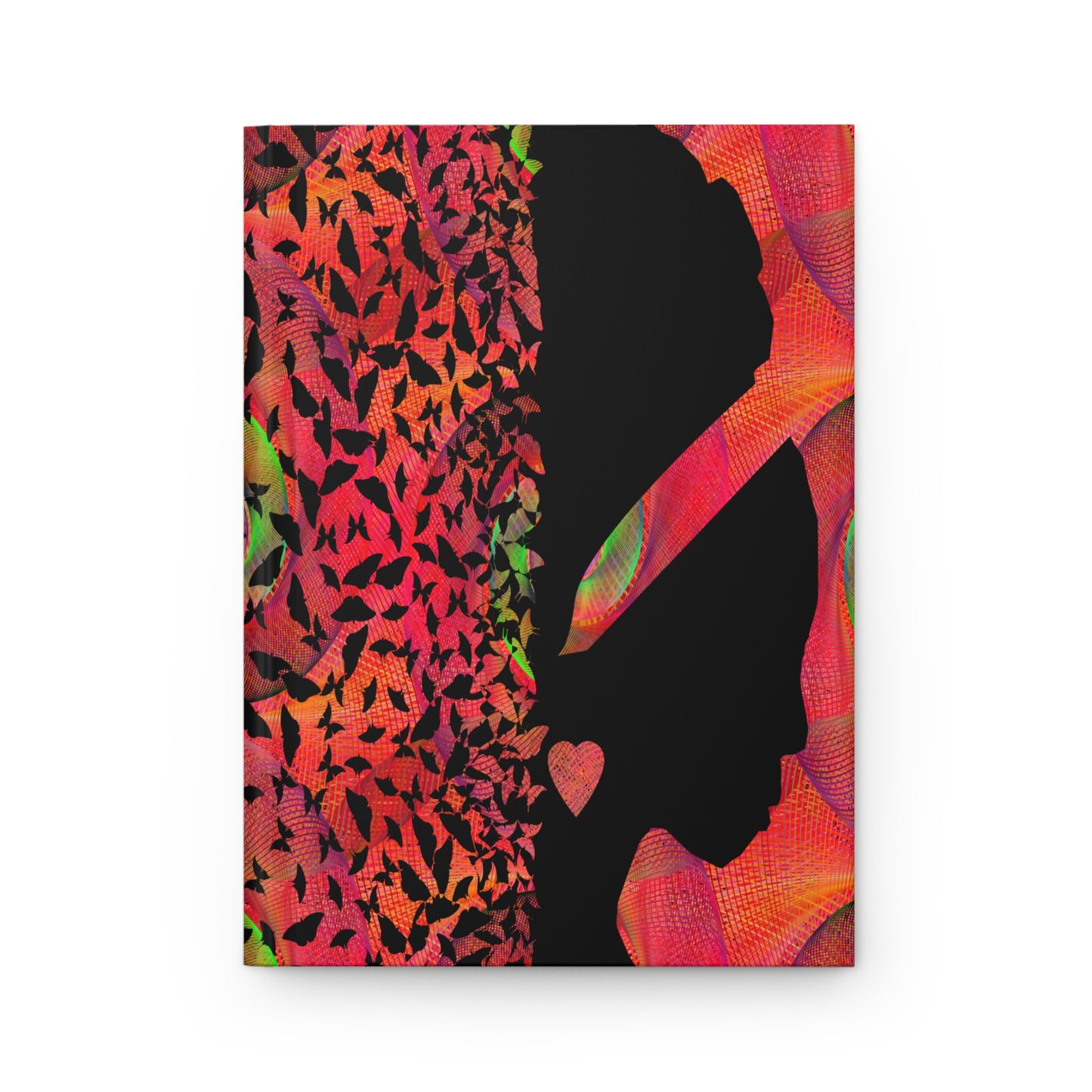 Phenomenal Hardcover Journal Matte - Black Women Empowerment Tribute, Resilience Diary, Poetry Book, Sketchbook Gift, Daily Reflection