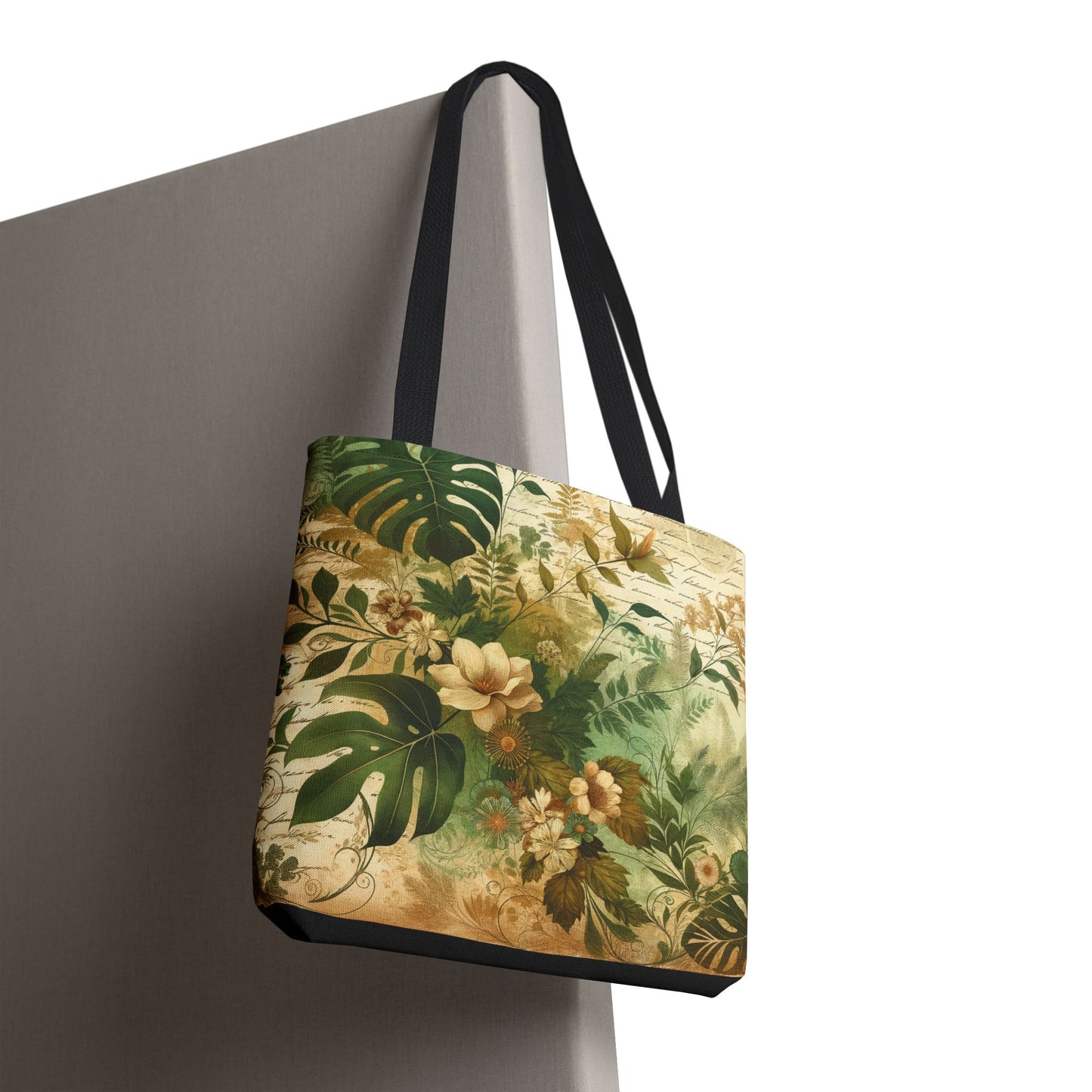 Monstera Majesty Tote Bag, Tropical Tote, Stylish Shopping Bag, Boho Chic Handbag, Art Design Purse, Unique Gift for Her, Fashion Accessory