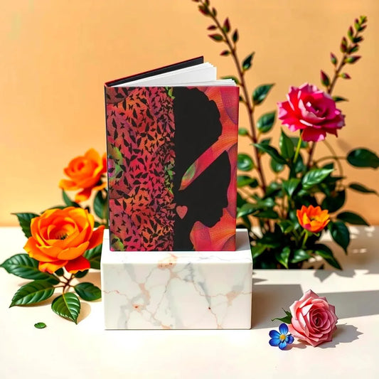 Phenomenal Hardcover Journal Matte - Black Women Empowerment Tribute, Resilience Diary, Poetry Book, Sketchbook Gift, Daily Reflection